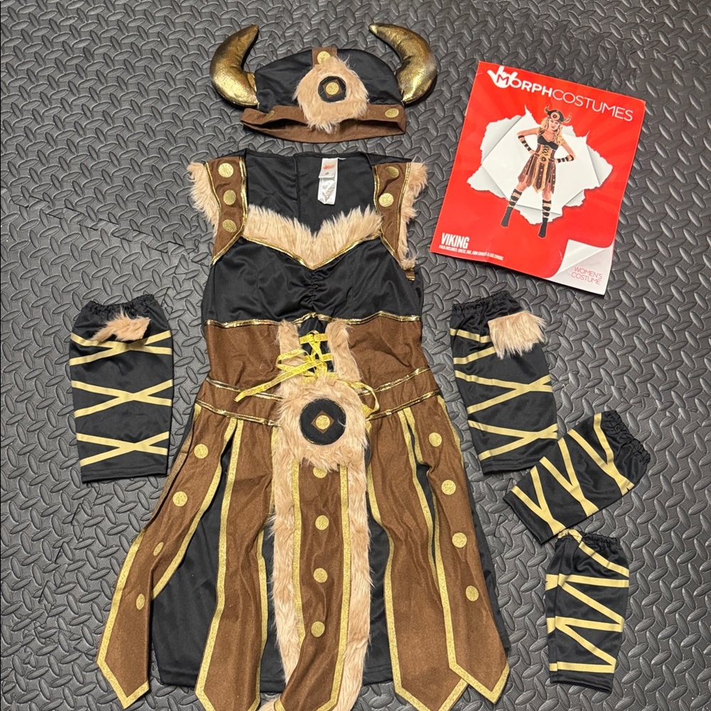 Morphe Viking Costume Dress - Black and Brown